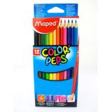 马培德（MAPED）三角杆彩铅 学生儿童绘画彩色铅笔 秘密花园涂色笔12色 18色 24色 36色 48色