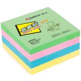 齐心 D6005 易事贴 N次贴 便签贴 便签本 便签纸 彩色便利贴