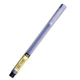 真彩简尚中性笔 0.5 黑色 磨砂透明杆水笔 签字笔办公文具用品A1
