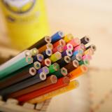 真彩酷吖纸筒装彩色铅笔多色彩铅彩笔文具