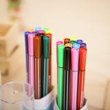 真彩多色水彩笔可水洗儿童绘画笔彩笔文具用品