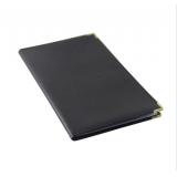 晨光 软皮面名片册 96张名片夹 96枚名片本 金属边名片薄