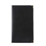 晨光 软皮面名片册 96张名片夹 96枚名片本 金属边名片薄