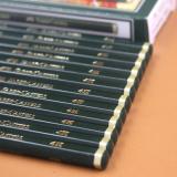 德国辉柏嘉实木不断铅芯绿色铅笔 经典系列9000素描铅笔