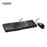 Rapoo/X120有线键鼠套装 有线套装 有线键盘鼠标套装