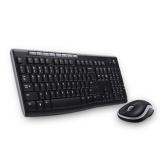 罗技MK270 无线鼠标键盘套装 防水溅多媒体键盘 配M18...