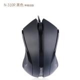 双飞燕 N-310R 有线小手鼠标 伸缩线 USB 笔记本电脑 鼠标