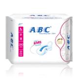 ABC卫生巾 纤薄纯棉柔夜用8片装280mm 健康清凉 K12