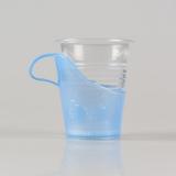 一次性饮水杯托 塑胶杯套 防热 隔热杯托 10个/条
