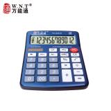 W.N.T 万能通 WT-8093N 多功能太阳能双重电源桌面型计算器