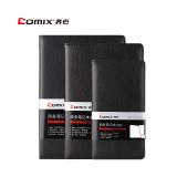 NO---齐心 C5821 会议本 笔记本文具 皮面本 114张 18K
