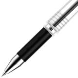 得力中性笔 S20进口签字笔水笔办公中性笔 0.7mm黑色 子弹头笔芯