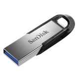 闪迪(SanDisk) USB3.0 U盘 CZ73酷铄 银色 读速150MB/s 金属外壳 内含安全加密软件