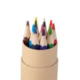 齐心 彩色铅笔儿童手绘美术彩色笔12/24/36/48色小学生涂鸦画笔