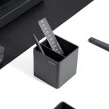 纽赛NS011简约式小清新多功能笔筒 底座防滑桌面收纳办公文具盒