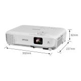 爱普生（EPSON)CB-W05投影仪 投影机办公 家用800P分辨率3300流明无屏投影电视 