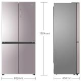 海尔（haier）冰箱 十字对开门多门家用冰箱 风冷无霜节能变频四门冰箱 BCD-471WDCD