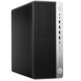 惠普（HP）黑色台式电脑/I5-8500/8G/1TB/DVDRW/集显/无系统/24寸/三年保修(HP ProDesk 600 G4 PCI MT-N9011030059)