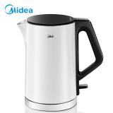 NO---美的（Midea）电水壶HJ1508a 304不锈钢电热水壶 1.5L容量 无缝一体内胆