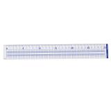 国誉(KOKUYO) CL-R15/CL-RG30 直尺15cm/30cm(透明蓝)
