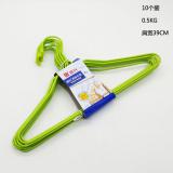 NO---振兴10只装浸塑衣架V-00611 晒衣架 凉衣架