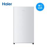 海尔（Haier）冰箱小型迷你冰箱单门家用小冰箱93升冷藏柜白色 单门 办公室冰箱一级能效 BC-93TMPF 钣金面板