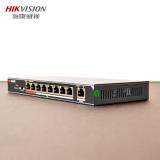 海康威视（HIKVISION）DS-3E0109P-E 9口POE供电监控级专用交换机48V集线分流器