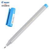 PILOT百乐BL-5M条纹笔签字笔|百乐水性笔|学生办公笔书写顺滑 红/黑/蓝色 单支装