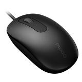 雷柏（Rapoo） N200 有线鼠标 办公鼠标 USB鼠标 笔记本鼠标 电脑鼠标 黑色