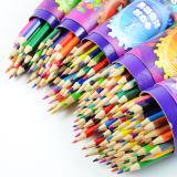 中华牌6300桶装彩色铅笔涂鸦笔涂色笔12色/18色/24色/36色彩色铅笔儿童绘画笔 48色桶装