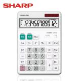 夏普 SHARP EL-S452时尚桌面计算器办公财务会计用...