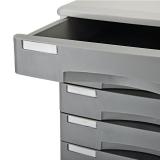 益而高F4五层流金属文件柜 带锁矮柜 保险柜 储存柜 9341D文件柜