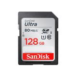 闪迪（SanDisk）32GB/64GB/128GB SD存储卡 C10 至尊高速版 读速80MB/s 捕捉全高清 数码相机适用