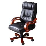 办公椅子 真皮老板椅实木可躺电脑椅家用升降大班椅座椅书房转椅