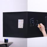 得力50003软铁黑板带胶办公教学会议可擦除贴挂式儿童涂鸦教学小黑板墙贴自粘磁性培训900*2000mm*0.5mm