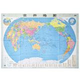 世界地图中国广州地图折叠纸质版 旅游指南