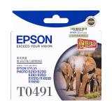 爱普生（EPSON） T0491黑色墨盒R210/R230/...
