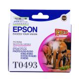 NO----爱普生（EPSON） T0493洋红色墨盒R210/R230/310/RX510/650 T0493洋红色墨盒