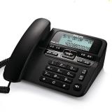 飞利浦（PHILIPS） CORD118固定电话机座机家用座式固话免电池办公电话机双接口 黑色