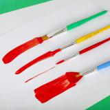 马培德（Maped）儿童绘画笔刷4支装 水洗涂鸦工具幼儿园画笔 867810CH