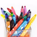 马培德（Maped）大头水彩笔 12/24/36色可水洗幼儿园水彩笔套装 大头水彩笔-塑盒