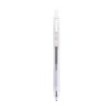 晨光（M&G）本味系列中性笔 全针管按动签字笔 学生用水笔 0.5mm 黑色 AGP81405