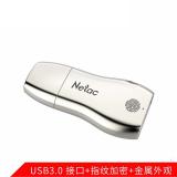 朗科（Netac）U628（USB3.0） 32GB USB3.0 指纹加密金属U盘U628 隐私全面保护商务办公