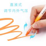 晨光AHM27601直液式荧光笔彩色记号笔粗划重点标记笔 单支装