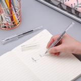 晨光本味中性笔AGPC0501全针管0.5黑水笔 单支装