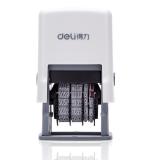 得力（deli) 日期印 年月日可调时间印章 生产日期打码机 办公用品 79951