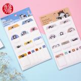 齐心 WHCB5501 吾皇万睡防水姓名贴 14枚/张*1张