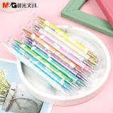 晨光米菲系列金属12色软硬双头抖音同款秀秀笔FWBT0401学生专用绘画彩色DIY秀丽贺卡笔 金色 FWBT0401 单支装