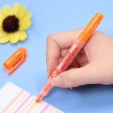 日本斑马牌 (ZEBRA)双头荧光笔 彩色标记笔 学生重点划线笔  WKT11