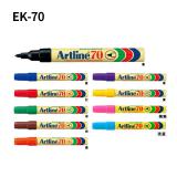 日本旗牌.雅丽(Artline)EK-70油性记号笔 (圆头) 单支装